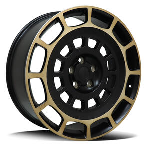 REPLICA LANDROVER 7827 | DEFENDER SATIN BLACK MACHINED FACE BRONZE TINT