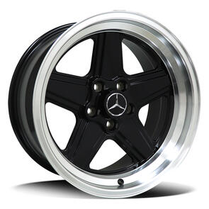 REPLICA MERCEDES 5006 | PENTA BLACK MILLED