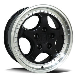 REPLICA PORSCHE 879 GLOSS BLACK MACHINED LIP