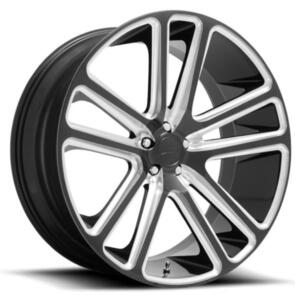 DUB S255| FLEX GLOSSY BLACK MILLED