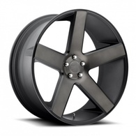 DUB S116 | BALLER BLACK MACHINED WITH DARK TINT CLEAR