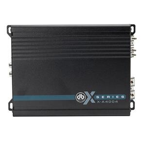 DB DRIVE AMP X-SERIES 4CH CLASS D RMS 75W X 4 @ 4OHM / 150W X 4 @ 2 OHM