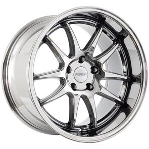 FORUM WHEELS ZEUS BLACK VACUUM CHROME