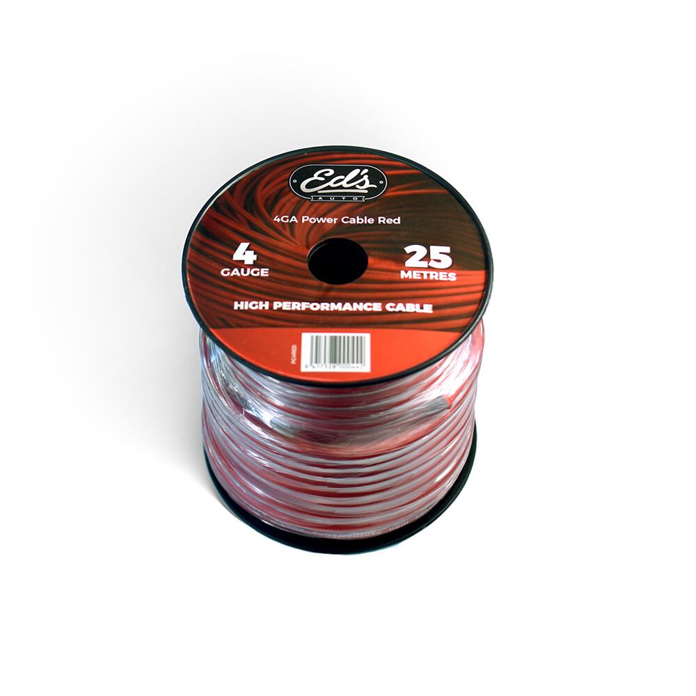 24AWG / 0.2mm² Red Hook-Up Wire - 2 Meters - Unbranded